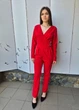 Комбинезон женский брючный на запах однотонный H+H MODA Красный 13533 M (укр 44) - изображение 6