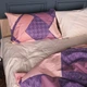 Простынь MirSon Полуторная 150х220 см 22-1439 Pudra Abstract (2200012405642) - изображение 5