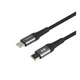 Кабель USB Ridea RC-US42 UltraStrong Type-C to Type-C 60W 2m Колір Чорний - изображение 7