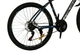 Велосипед CrossBike Tracker 29" 18" Чорний-Синій - зображення 3