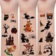 Набір дитячих тимчасових тату "Хелловін" kids-tatto-halloween-set-30 - зображення 2