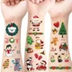 Набор детских временных тату "Рождество и Новый год № 1" tattoo-mini-set-cmas-30-1 - изображение 2