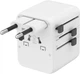 Сетевое зарядное устройство Gembird Travel Power Adapter 20W 1 x USB-A + 2 x USB-C White (TPA-1A2C20-01-W) - изображение 3