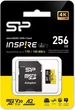 Карта пам'яті Silicon Power Inspire microSDXC 256GB V30 UHS-I U3 A2 (SP256GBSTXLA2V1NSP) - зображення 2