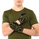 Перчатки тактические размер L Полиэстер Поливинилхлорид Резина MECHANIX WEAR камуфляж woodland BC-4698 - изображение 4