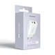 Мережевий зарядний пристрій ArmorStandart Poweraze 20W GaN Type-C + USB-A White (ARM87066) - зображення 5