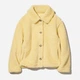 Полушубок женский Тедди Uniqlo 286778001 M Желтый (1159796052) - изображение 4