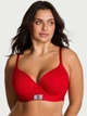 Жіночий бюстгальтер Victoria's Secret The T-Shirt Shine Patch Demi Bra Lipstick (36C) - зображення 1