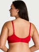 Жіночий бюстгальтер Victoria's Secret The T-Shirt Shine Patch Demi Bra Lipstick (36C) - зображення 2