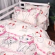 Комплект постельного белья Mirson Евро 200х220 см Kids Time 17-0904 Little Pink Kitty Бязь (2200012399873) - изображение 1