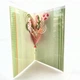 Открытка 3D I Love You с объемным букетом сердец, 19 х 13,5 см 32181B - изображение 5
