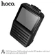 Портативна бездротова колонка Bluetooth акустика з екраном та двома мікрофонами Hoco DS70 |BT5.0, USB/AUX/TF, 60W, 3h, EQ| - зображення 12