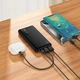 Павербанк 10000mAh зі швидкою зарядкою 22.5W HOCO J159 2USB, 1Type-C Чорний - зображення 8