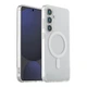 Протиударний Чохол TPU Clear Case with MagSafe для Samsung Galaxy S24 5G (S921) Transparent - зображення 2
