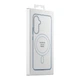 Протиударний Чохол TPU Clear Case with MagSafe для Samsung Galaxy S24 5G (S921) Transparent - зображення 3