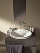 Раковина врізна Geberit VariForm 600x400 з переливом білий - зображення 3