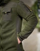Флісова Кофта 7.62 Tactical Polar зі вставками Softshell олива розмір XL - зображення 6