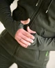 Флісова Кофта 7.62 Tactical Netl з капюшоном олива розмір XL - зображення 7
