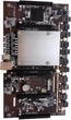 Материнська плата HOT-BTC Mining Motherboard BTC79X5 V1.0 LGA 2011 DDR3 Supports 32G 60mm Pitch Su (BTC79X5) Б/В - зображення 1
