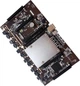 Материнська плата HOT-BTC Mining Motherboard BTC79X5 V1.0 LGA 2011 DDR3 Supports 32G 60mm Pitch Su (BTC79X5) Б/В - зображення 2