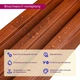 Декоративна рейка Sticker Wall SW-00003003 200х27х2900 мм дерево - зображення 4