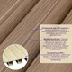 Декоративна рейка Sticker Wall SW-00003001 200х27х2900 мм дерево - зображення 2