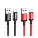 Кабель USB Hoco X89 Wind Micro 2.4A Колір Чорний - изображение 7