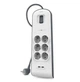 Мережевий фільтр-подовжувач Belkin BSV-604VF2MV2 2м, 6хРозеток, 16А, 2xUSB-A 2.4A - зображення 1
