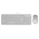 Комплект (клавиатура и мышь) A4Tech Fstyler F1512, USB, 1.5m, White - изображение 1