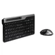 Комплект (клавіатура та миша) A4Tech Fstyler FB2535C, BT, 2.4G, Smoky Gray - зображення 3