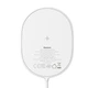 Зарядний пристрій Qi BASEUS Light Magnetic Wireless Charger (suit for IP12 with Type-C cable) 15W (WXQJ-02) white - зображення 3