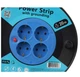 Подовжувач мережі на котушці 2E CR4315-IP20 REEL 20м, 4xТипF, 16A - зображення 2