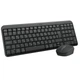 Комплект (клавиатура и мышь) Logitech MK250 Wireless Combo, BT, Graphite (920-013823) - изображение 1