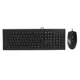 Комплект (клавіатура та миша) A4Tech KR-8572, USB, Black - зображення 3