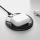 Зарядний пристрій Qi BASEUS Simple Magnetic Wireless Charger (suit for IP12) 15W (WXJK-E02) transparent-black - зображення 12