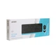 Комплект (клавиатура и мышь) A4Tech Fstyler F1010, USB, 1.5m, Black/Blue - изображение 6