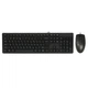 Комплект (клавиатура и мышь) A4Tech KK-3330, USB, 1.5m, Black - изображение 1