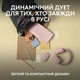Комплект (клавиатура + мышь) Logitech Pebble 2 Combo, BT, 2.4G, Rose Wireless (920-012241) - изображение 14