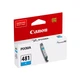 Картридж Canon CLI-481 PIXMA TS6140/8140/9140/TR7540/8540/TS6240/9540/8240/704/8340/6340 Cyan - изображение 3