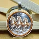 Брелок для ключей Кони 3*6 см (EG0147) - изображение 1