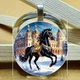 Брелок для ключей Конь 3*6 см (EG0148) - изображение 1