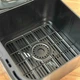 Аерогриль Rainberg RB 2321 4200W аерофрітюрниця безмасляна для приготування без олії з 2 Тенами 12,5 л та сенсорним керуванням Срібляста з чорним - зображення 6