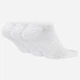Набір шкарпеток Nike U Nk Everyday Ltwt Ns 3pr SX7678-100 34-38 (S) 3 пари Білий (888407239274) - зображення 2