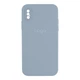 Чохол Silicone Case Square Full Camera для iPhone X/Xs 05.Lilac - изображение 1