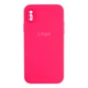 Чохол Silicone Case Square Full Camera для iPhone X/Xs 38.Shiny Pink - изображение 1
