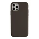 Чехол Soft Silicone Case Full Size для iPhone 12/ iPhone 12 Pro силиконовая панель-накладка для телефона iPhone 12/ iPhone 12 Pro Dark Olive - изображение 1
