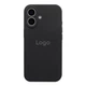 Чохол Silicone Case Full Size with Frame для iPhone 16 15.Dark Grey - изображение 1