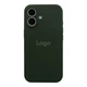 Чохол Silicone Case Full Size with Frame для iPhone 16 71.Cyprus Green - изображение 1