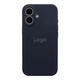 Чохол Silicone Case Full Size with Frame для iPhone 16 08.Dark Blue - изображение 1