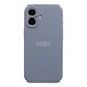 Чохол Silicone Case Full Size with Frame AppleiPhone17 панель-накладка для телефону айфон 17 Lavender Grey - зображення 1
